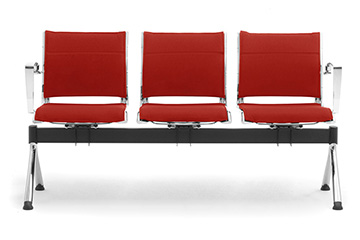 Chaises et bancs pour les entrees des salles d'attente studio Origami X