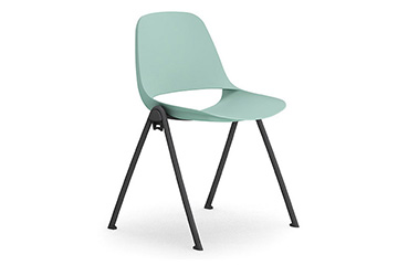 Chaise en plastique monobloc pour maison de retraite, centre de jour, clinique, RSA