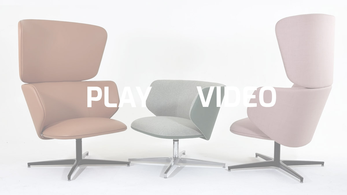 Chaise longue pour une parfaite relaxation, avec table | Alise' by Leyform