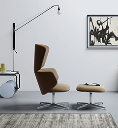 Chaise longue pour grand relax Alisè