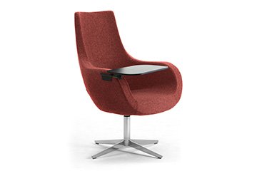 Chaise lounge avec tablette pour salle d attente hotel hall maison Victoria