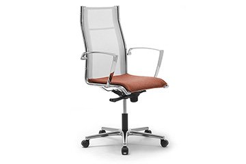 Fauteuils en maille pour bureaux et bureaux de direction avec coussin d'assise confortable Origami Rx