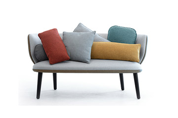 Coussins colores pour canape' pour salle d'attente et fauteuil by Leyform