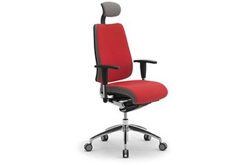 Fauteuil ergonomique de bureau avec accoudoirs DD Dinamica