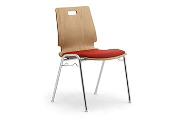 Chaises de conference suspendues en bois Cristallo