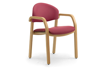 Moderne chaise en bois pour personne agee 