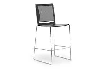 Tabouret pour collectivite en maille pour restaurant et hotellerie I Like RE