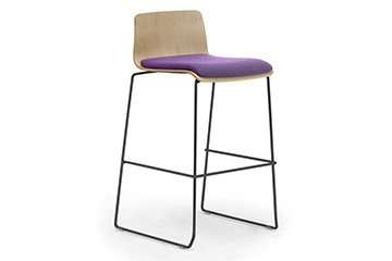 Tabouret bar avec pied carre pour cuisine isle Zerosedici