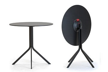 Tables rondes pliantes hautes pour bar pub restaurant Artika