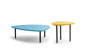 Design tables basses pour salles d attente reception Eos