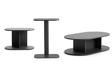 Tables basses pour poufs et canapes pour salles d'attente y entree Noa'