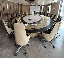Fauteuils de direction pour table de reunion de bureau haut de gamme