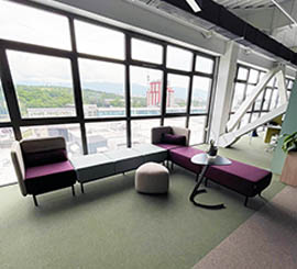 Canape' modulable pour salles d'attente et couloirs open-space