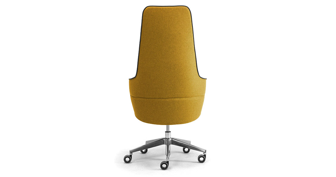 Moderne fauteuils de bureau avec design elegant - Leyform srl