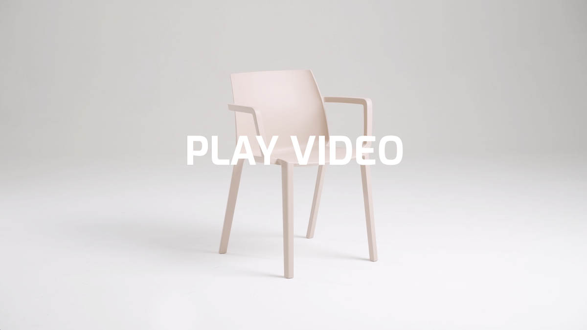 Chaise empilable de design pour conferences outdoor | Greta by Leyform