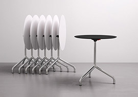 Tables rondes hautes pour bars, bistros, pubs et restaurants Polar