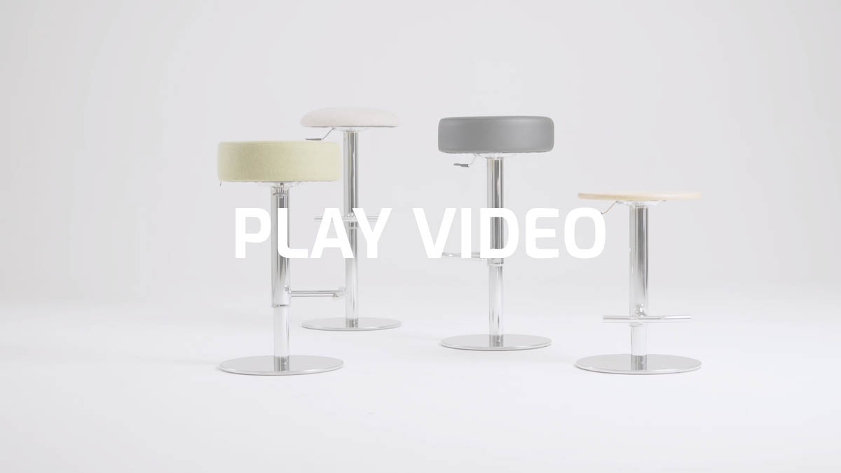 Tabouret de bar avec design ?l?gance | Punto by Leyform